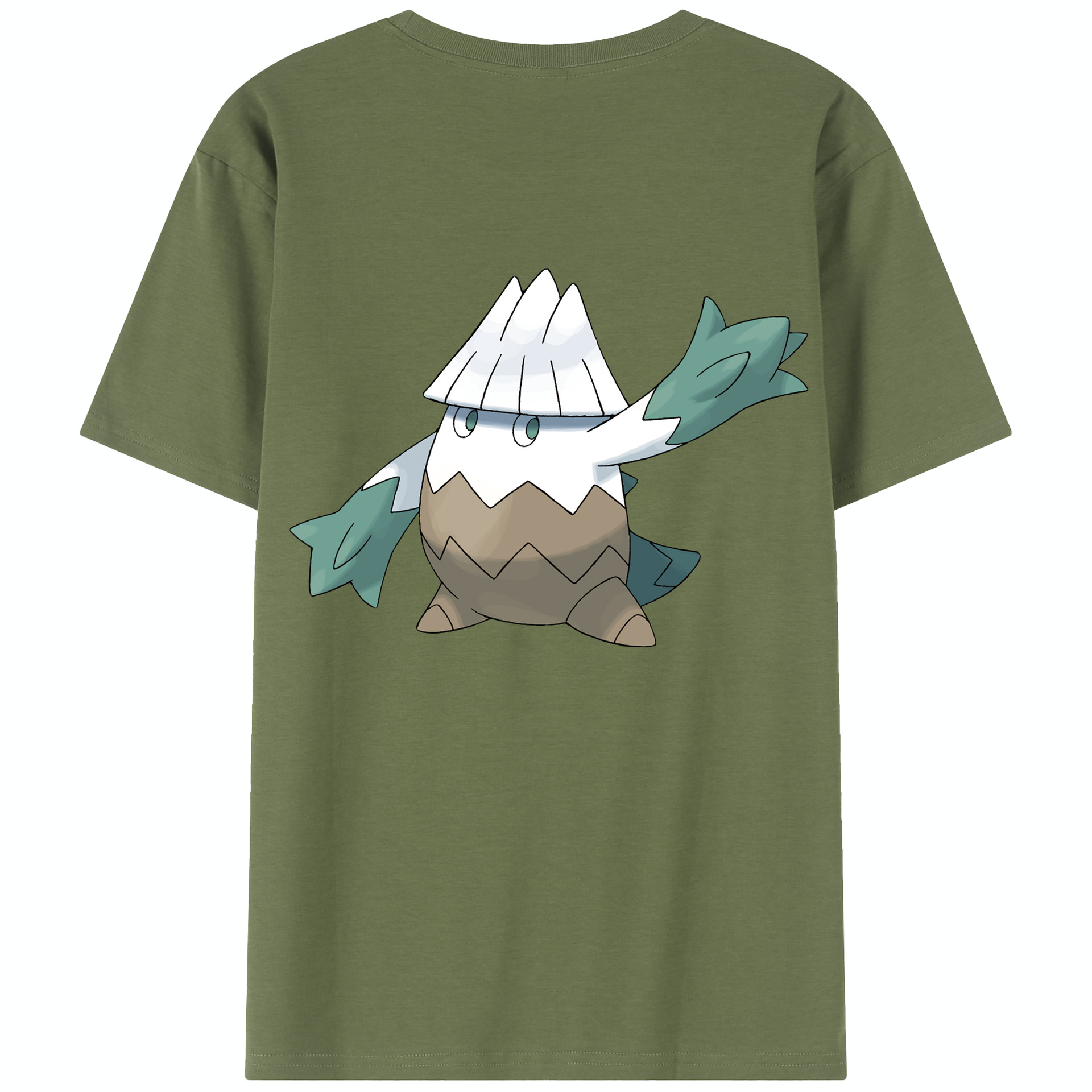 （画像用） ポケットモンスター Pokémon 綿100％半袖Tシャツ（背面プリント）